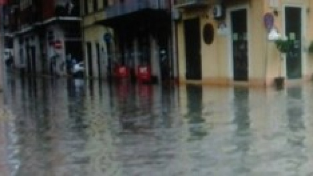 Forte alluvione nelle Marche