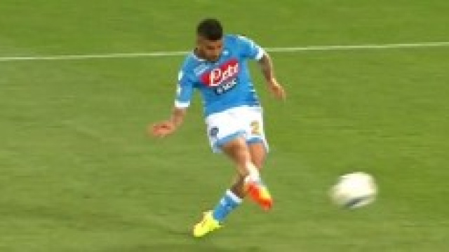 Insigne a rete con il primo gol