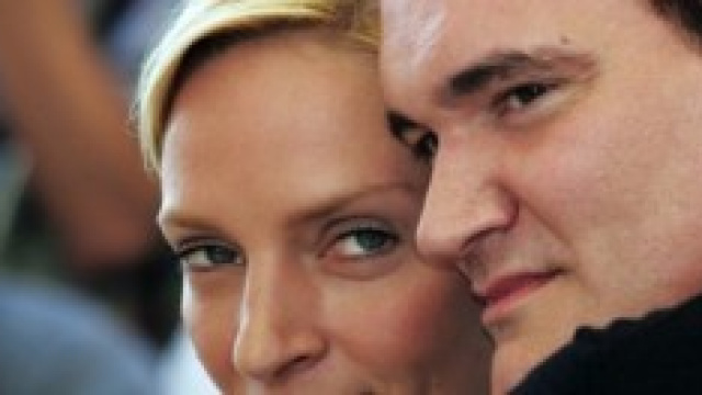 Uma Thurman e Quentin Tarantino
