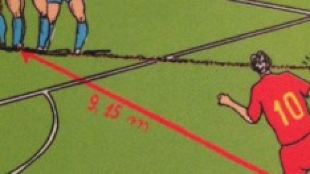 Il funzionamento dello spray (figurina Panini)
