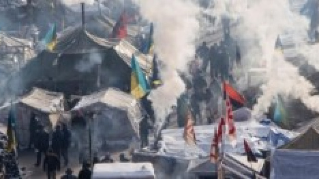 L'Ucraina in preda alle violenze