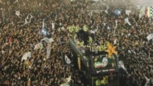 festa scudetto della Juventus