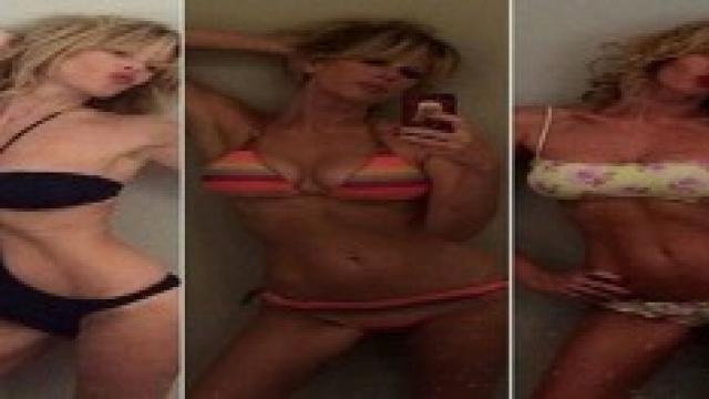 La Marcuzzi sfoggia i suoi bikini!