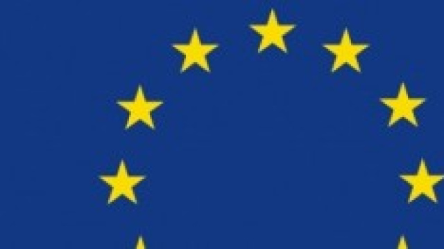 La bandiera dell'Unione Europea.