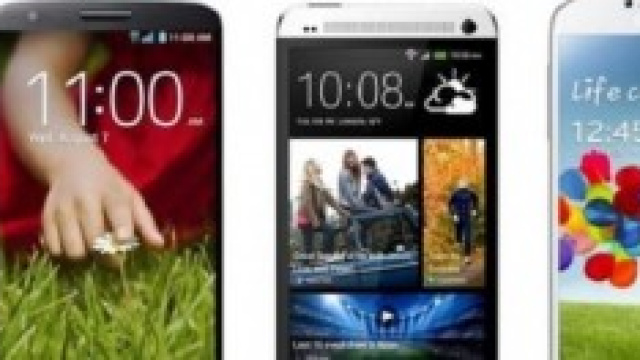 LG G2, Samsung Galaxy S4 e HTC One