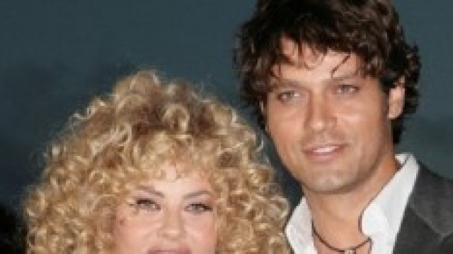 Gabriel Garko con l'allora fidanzata, Eva Grimaldi