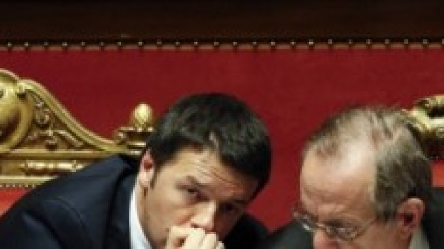 Renzi e Padoan alle prese con i conti