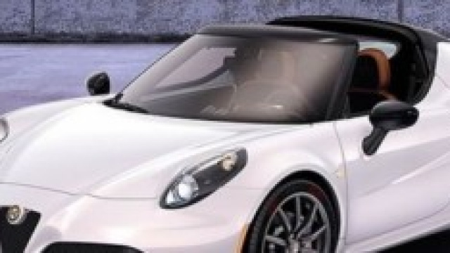Alfa Romeo 4C Spider Frontale