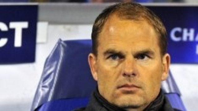 Franck De Boer, allenatore dell'Ajax