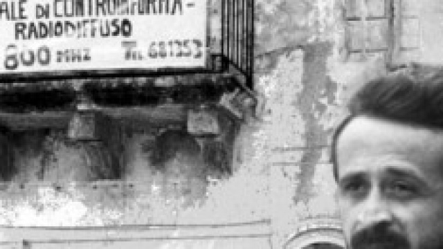 Nella foto, Peppino Impastato