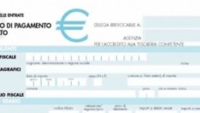 Il modello F24 necessario per pagare Tasi e Imu