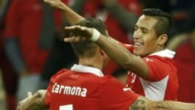 Alexis Sanchez attaccante del Cile