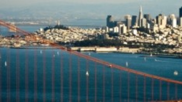 Una veduta di San Francisco
