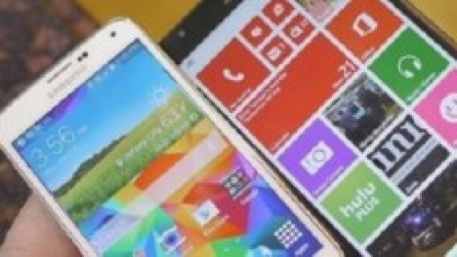 Samsung Galaxy S5 vs. Nokia Lumia 1520