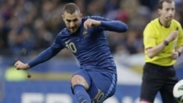 Karim Benzema attaccante della Francia