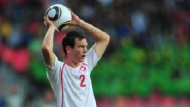 Lichtsteiner difensore svizzero della Juventus