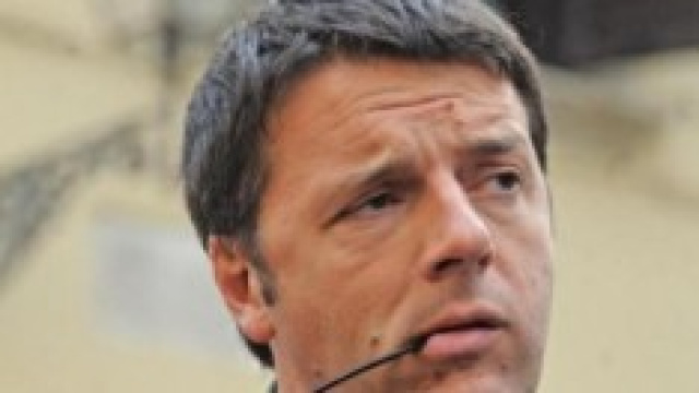 Il premier italiano, Matteo Renzi