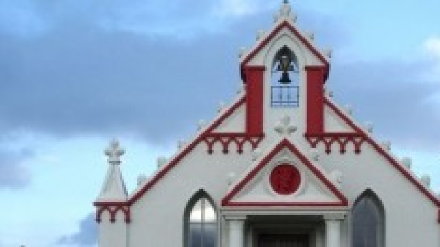L'Italian Chapel nell'Isola di Lamb Holm(Scozia)