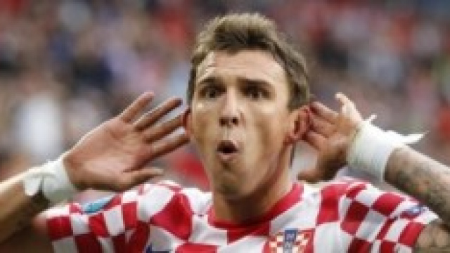 L'esultanza di Mandzukic, bomber croato