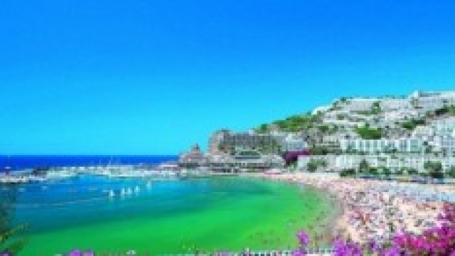 Scorcio della 'Playa Amadores' (Gran Canaria)