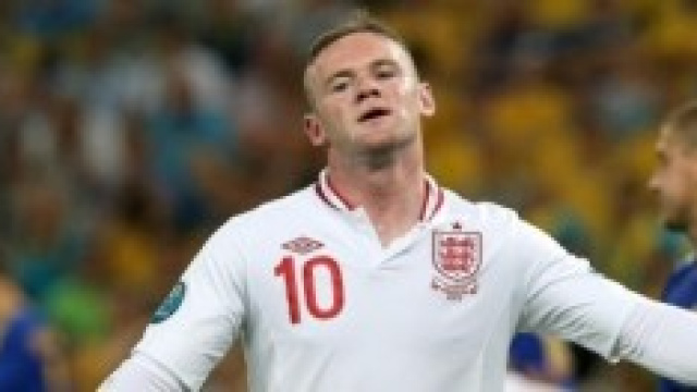 Wayne Rooney, attaccante dell'Inghilterra