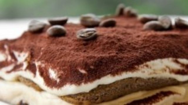Immagine del dolce pi&ugrave; amato, il Tiramis&ugrave;.