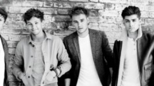La band degli One Direction al completo.