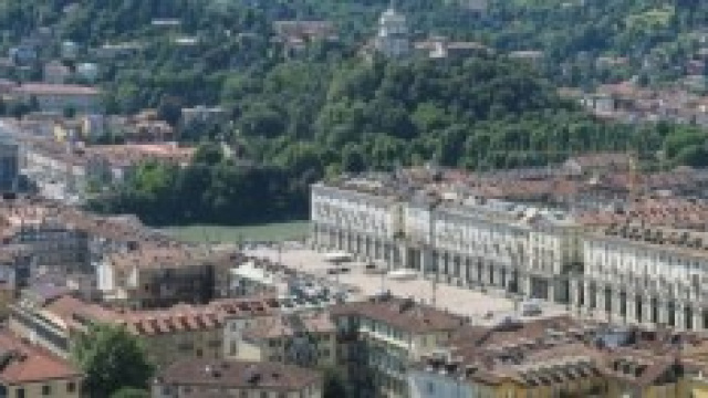 Torino in una giornata di sole
