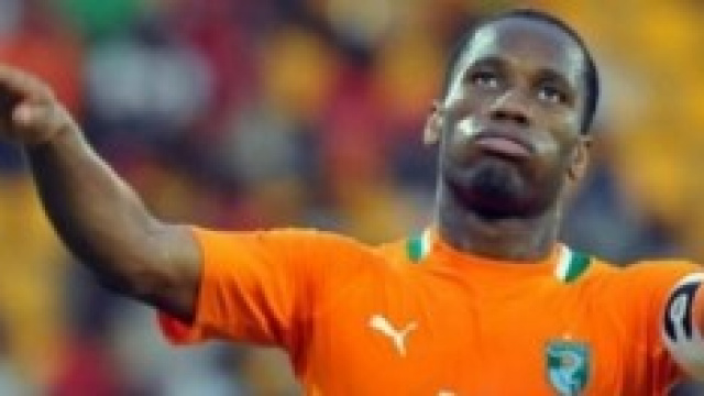 Drogba attaccante Costa d'Avorio