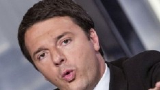 Il leader del Pd, Matteo Renzi