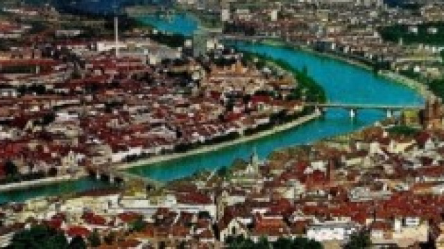 Uno scorcio del centro urbano di Basilea