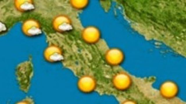 Alta pressione sull'Italia