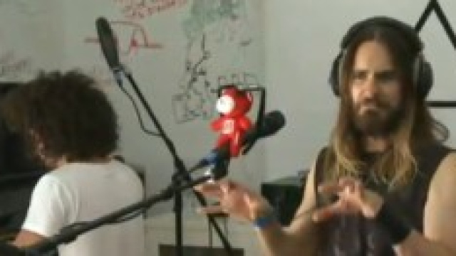 Jared Leto durante un Vyrt.
