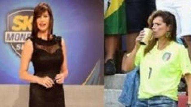 Ilaria D'Amico, Alena Seredova e Gigi Buffon