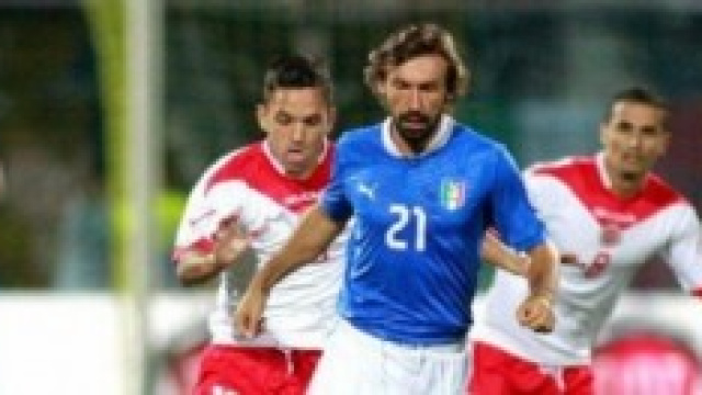 Andrea Pirlo, leader della Nazionale