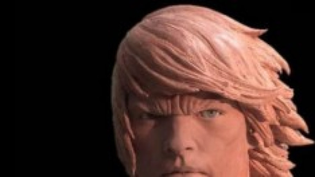 Prototipo del busto in scala 1:1 di He-man