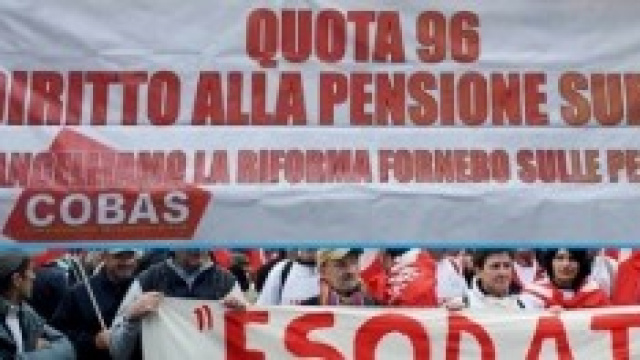 Novit&agrave; esodati e Quota 96