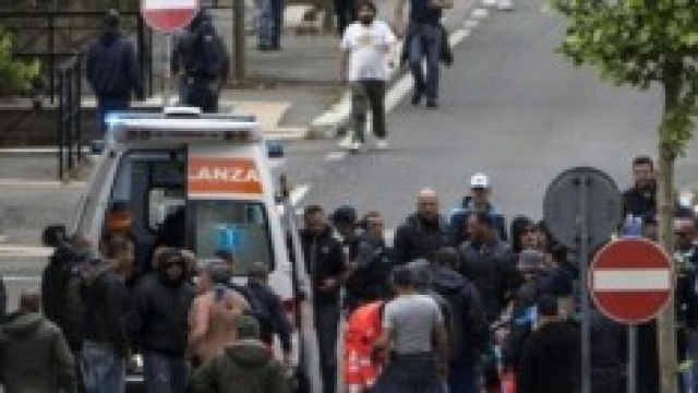 Tafferugli finale coppa italia