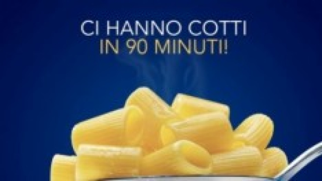 Barilla Twitter: "Ci hanno cotti in 90 minuti"