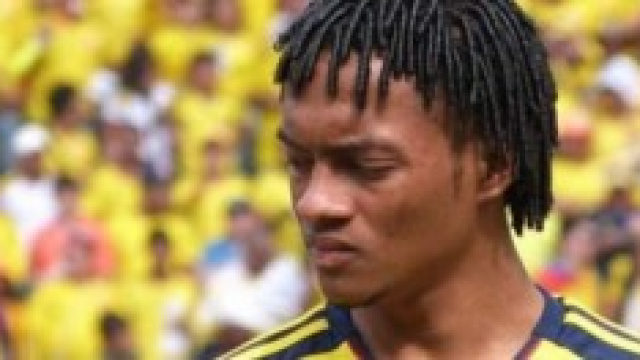 Cuadrado forte attaccante della Colombia