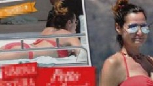 Gossip, Simona Ventura va 'fuori di seno' 