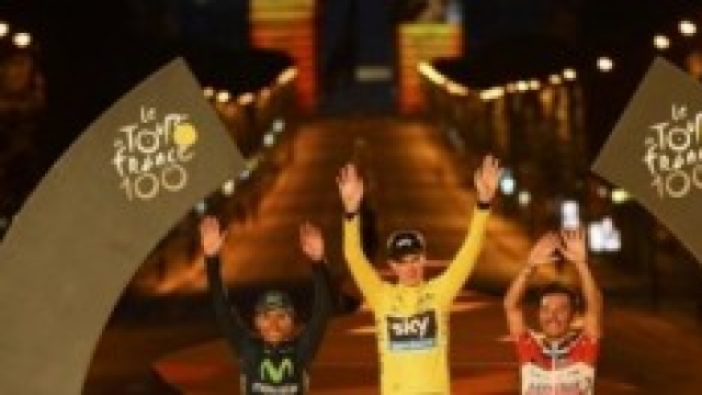 Chris Froome, vincitore del Tour 2013