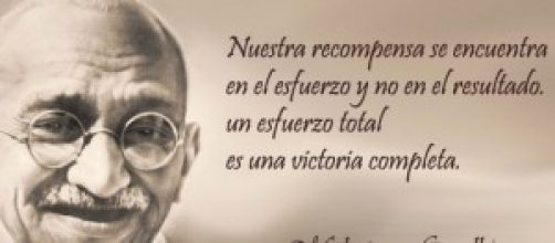Gandhi ,siempre un ejemplo a seguir