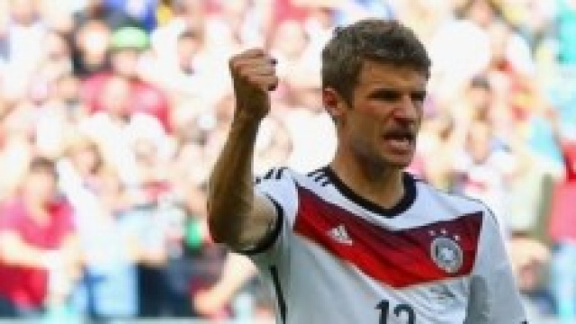 Il tedesco Thomas Muller, 4 gol nella prima fase