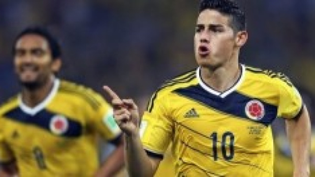 Rodr&iacute;guez, capocannoniere del mondiale con 5 reti