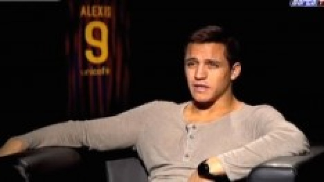 S&aacute;nchez attaccante del Cile e del Barcellona