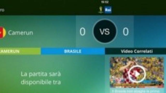 Ecco l'App "Raisport Mondiali 2014".