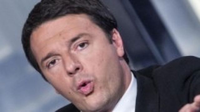 Il premier italiano Matteo Renzi