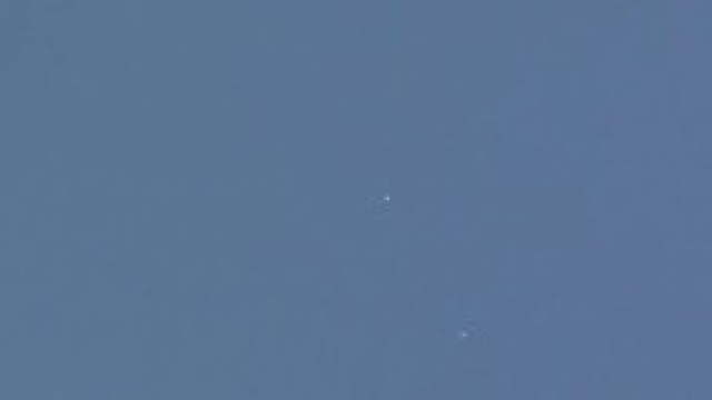 La Flottillas Ufo filmata a Roma