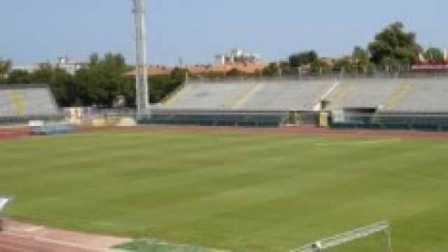 Lo stadio "Romeo Neri" di Rimini